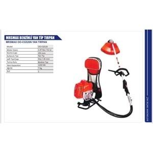 Çim Biçme Makinası Benzinli Sırttan Tırpan Pro IBELTECH