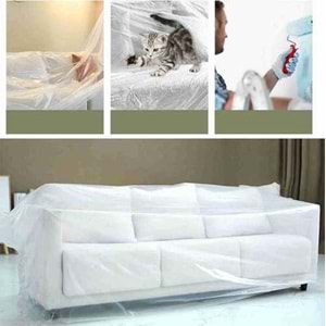 Koruyucu Örtü Hışır 20 M2 İzmir Fırça Boya Badana Örtüsü