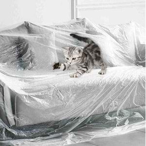 Koruyucu Örtü Hışır 20 M2 İzmir Fırça Boya Badana Örtüsü