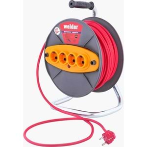 Makaralı Kablo Seyyar Makaralı Kablo 20 Mt 3x2.5 Welder