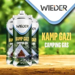 Kamp Gazı 227 Gr Wieder Pürmüz Gazı Çakmak Gazı