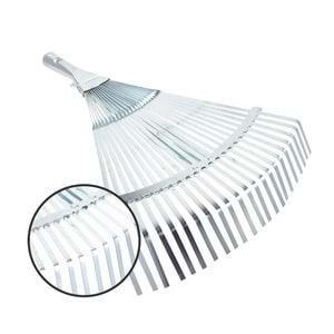 Çim Tırmığı Metal Ayarlı Tırmık