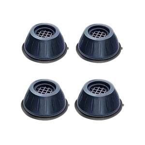 Titreşim Önleyici Ayak Siyah 4 Lü Set