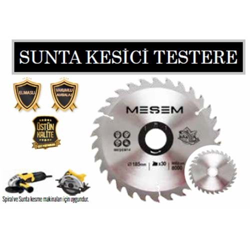 AHŞAP DAİRE TESTERE ELMASLI 115*40 DİŞ