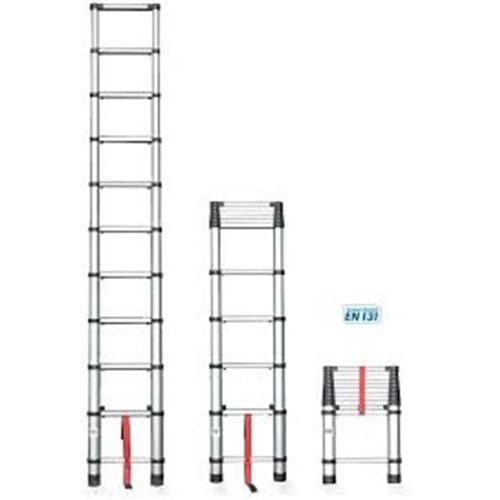 ALİMİNYUM TELESKOPİK MERDİVEN 2 MT