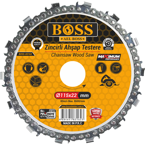 Zincirli Ahsap Testere 115*22-23