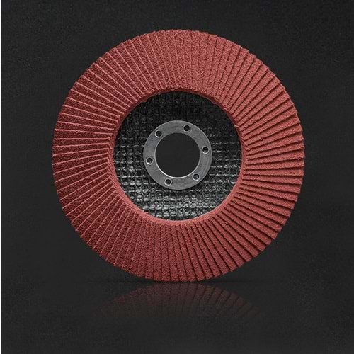 Flap Disk Zımpara 115 Mm 100 Kum Alüminyum Oksit Flap Disk Zımpara