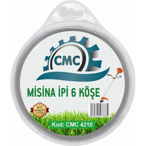 MİSİNA İPİ 6 KÖŞE 3mm*56mt