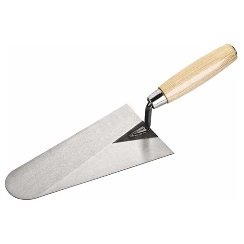 Mala Çelik Sıvacı Malası 18 İnç Dekor Tahta Saplı Sıvacı Malası