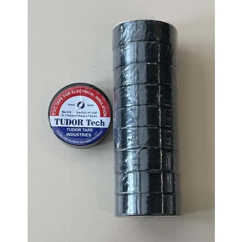 Elektrik Bandı 10 Yards Siyah Kaliteli