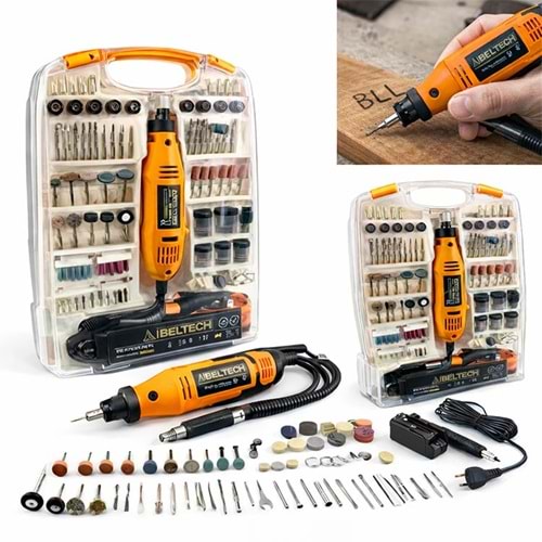 Gravür Seti 300 Parça Gravür Makinalı IBELTECH