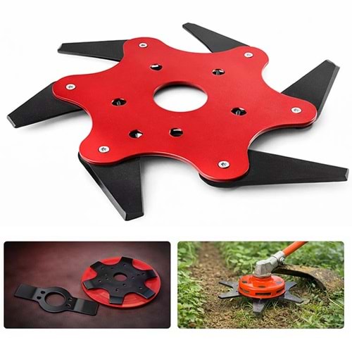 Tırpan Aparatı 5 Bıçaklı Fide Arası Temizleyici TA17