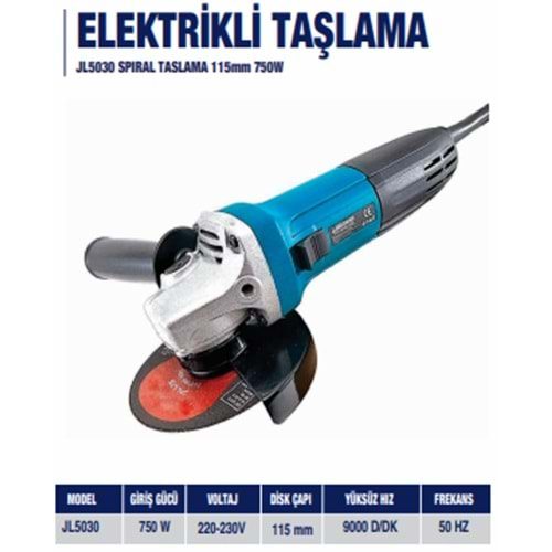 AVUÇ TAŞLAMA 750W İBELTECH