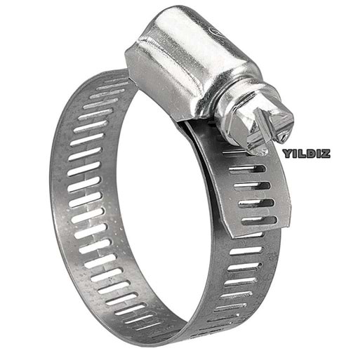 Metal Kelepçe Kapmax 8 Mm 13-19 Metal Hortum Kelepçesi
