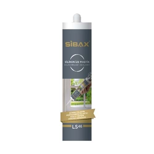 Mastik Sibax Ls46 Sibax Silikonize Mastik 450 Gr Beyaz