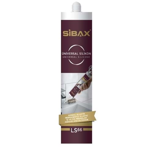 Sibax Universal Silikon 280 Gr Beyaz Koli: 30 Ad