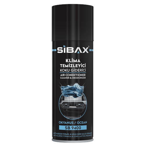 Sibax Klima Temizleyici Koku Giderici Sprey Okyanus Esintisi 200 ml SB9400