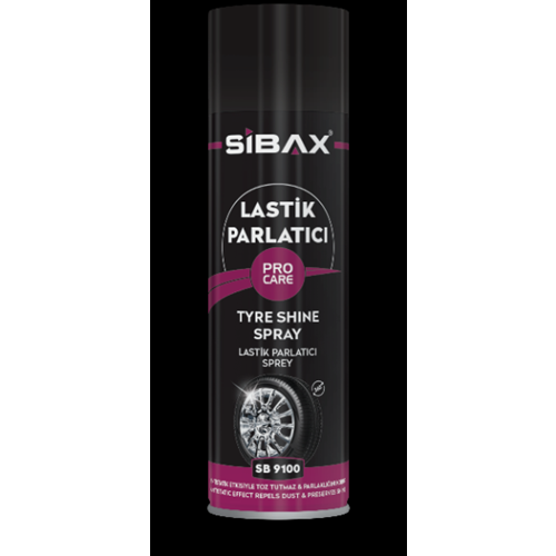 SB9100 Sibax LASTİK PARLATICI 500ML