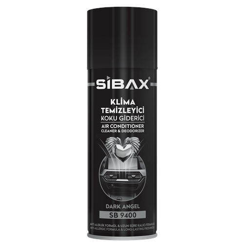Sibax Klima Temizleyici Koku Giderici Sprey Dark Angel 200 ml SB9400