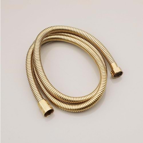 Duş Spirali Tudor Lüx Gold Duş Hortumu Th212 Duş Hortumu Dayanıklı Basınçlı Banyo Hortumu