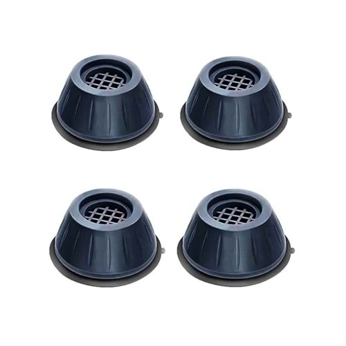 Titreşim Önleyici Ayak Siyah 4 Lü Set