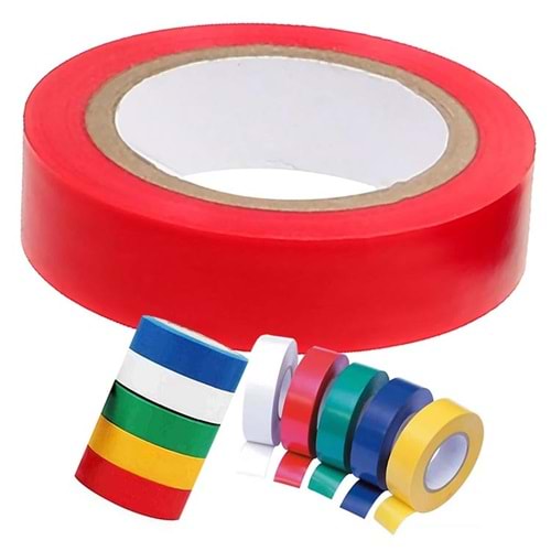 Bant Elektrik Bandı Wieder Renkli 18 Mm x 10