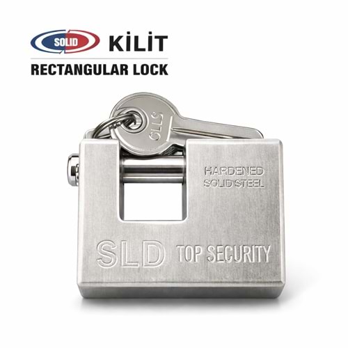 Yassı Kilit 90 Mm Asma Kilit Kayar Milli İthal