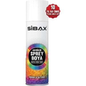 Sprey Boya Sibax Akrilik Sprey Boya 250 Ml Boya Trafik Sarı