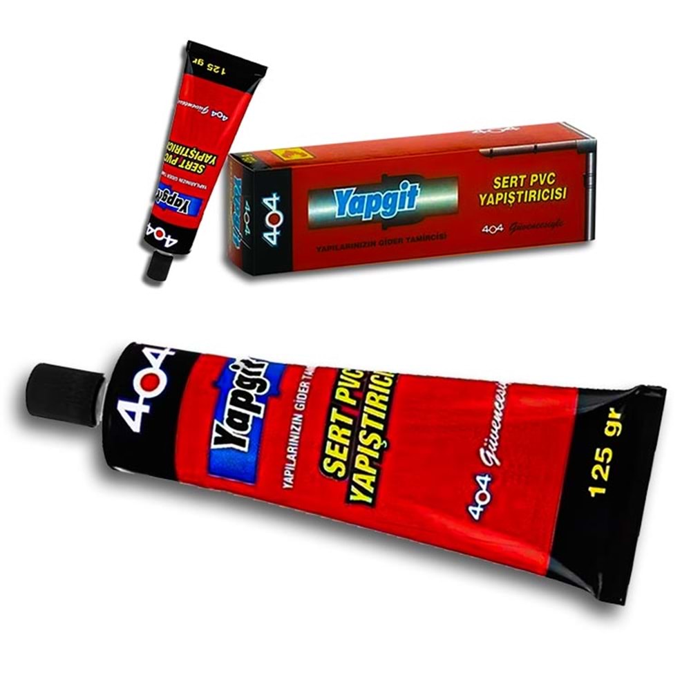 Sert PVC Yapıştırıcısı 404 Yapgit