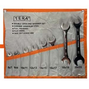 Anahtar Takımı Açık Ağız 8 Parça