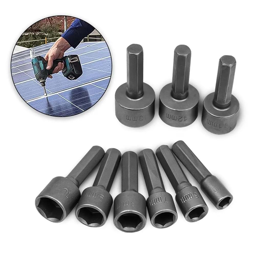 Çatı Adaptörü 9 parça Manyetik Somun Adaptörü