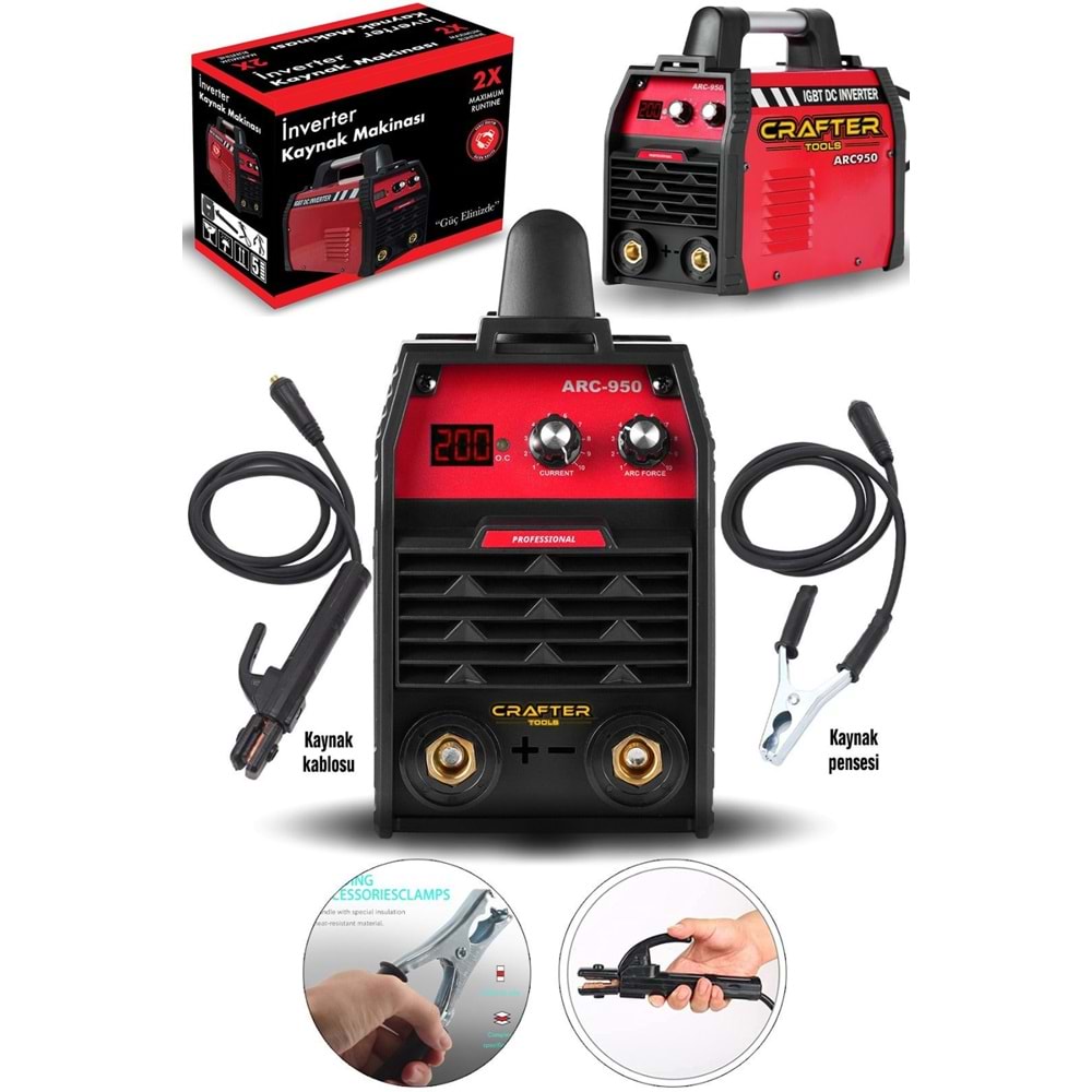 İnverter Kaynak Makinası 200 A