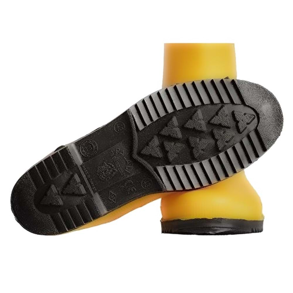 Çizme Palalı Uzun Sarı Çizme No: 42