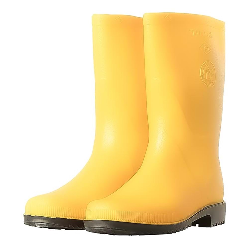 Çizme Palalı Uzun Sarı Çizme No: 42