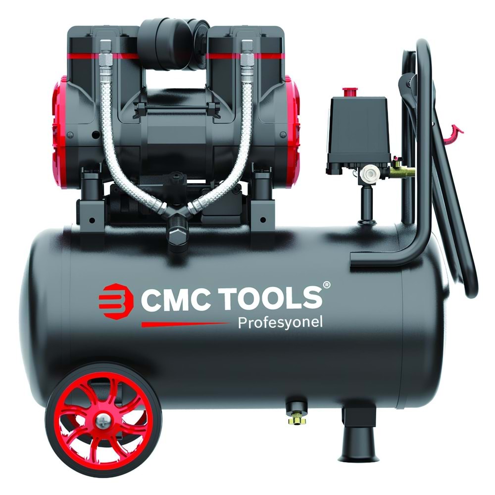 CMC Premium 24 LT 2 HP Sessiz Yağsız Hava Kompresörü