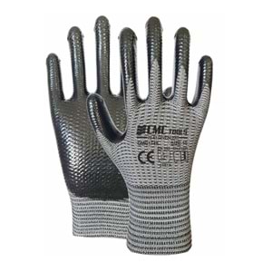 Eldiven Cmc Desenli Zebra Eldiven 1/2 Gri