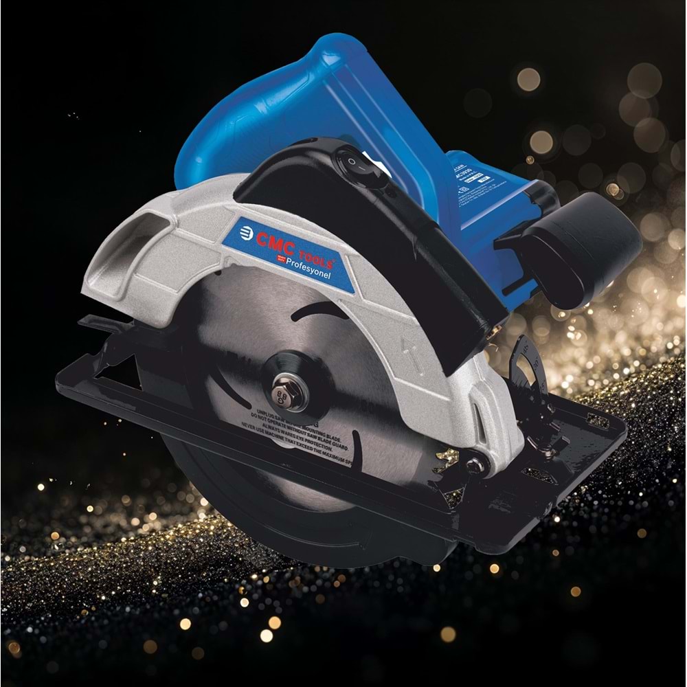 Daire Testere Makinası 1550 Watt Cmc Tools Daire Testere Profesyonel Makine 2 Yıl Garanti