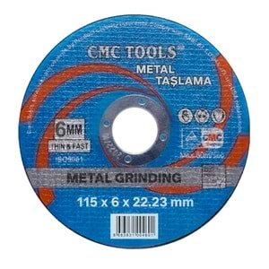 Kesici Taş 115*6 Mm Cmc Tools Taşlama taşı