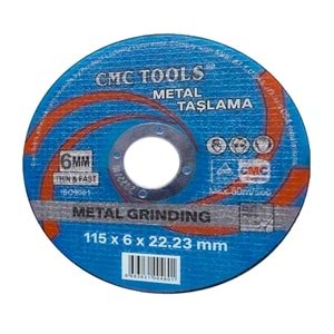 Kesici Taş 115*6 Mm Cmc Tools Taşlama taşı