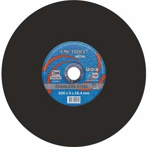 Kesici Taş 305*30 Cmc Tools Metal Kesici Taş Canavar Taşı Metal Canavar Taşı