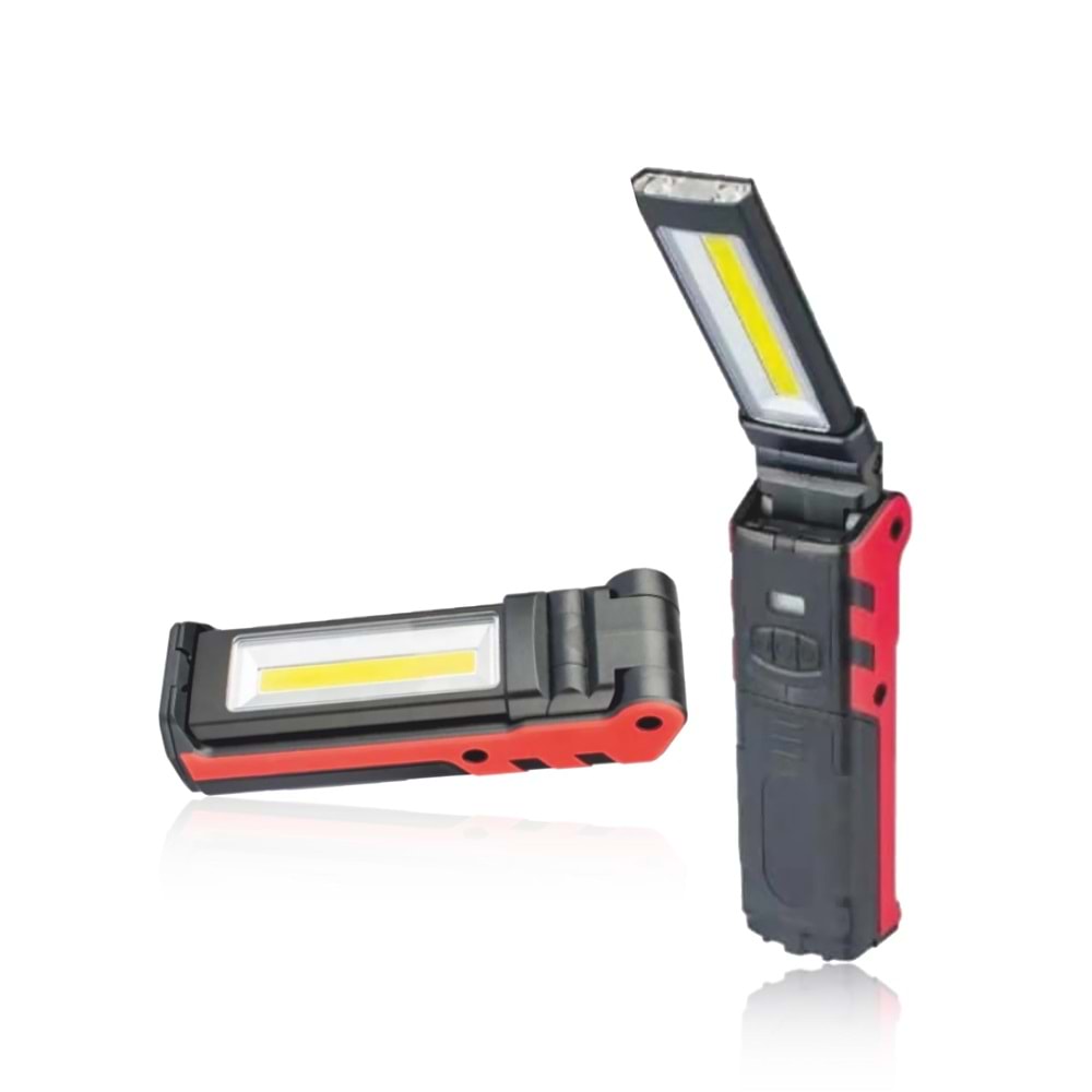 Fener İş Lambası 4400 Mah Büyük Profesyonel Piknik Lambası Power Bank Açılabilir Mıknatıslı İş Lambası Açılır İş Lambası 4400 Mah Büyük