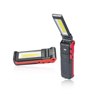 Fener İş Lambası 4400 Mah Büyük Profesyonel Piknik Lambası Power Bank Açılabilir Mıknatıslı İş Lambası Açılır İş Lambası 4400 Mah Büyük