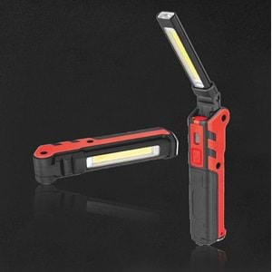 Fener İş Lambası 2200 Mah Cmc4253 Açılabilir Mıknatıslı İş Lambası Şarjlı İş Lambası Piknik Kamp Lambası 2200 Mah Cmc4253