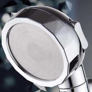 Duş Başlığı 3 Fonksiyon Stop Düğmeli Cmc5096