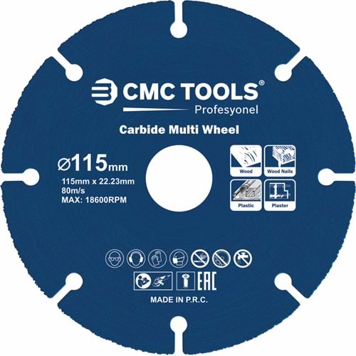 Çok Amaçlı Testere 115*22 Cmc Tools