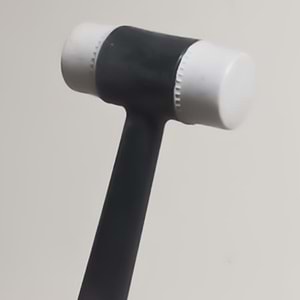 Tokmak 40 Mm Camcı Tokmağı Plastik Siyah Tokmak Seramikçi Tokmağı Fayans Tokmağı