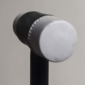 Tokmak 40 Mm Camcı Tokmağı Plastik Siyah Tokmak Seramikçi Tokmağı Fayans Tokmağı