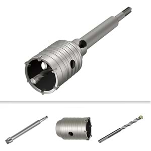 Sds Beton Buat Açma Panç Seti Matkap Ucu Panç 35 Mm