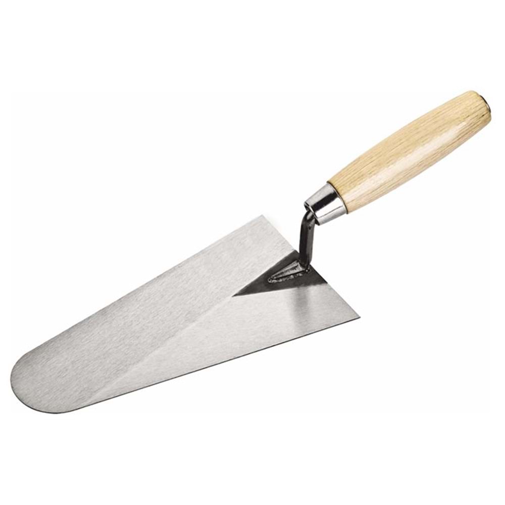 Mala Çelik Sıvacı Malası 18 İnç Dekor Tahta Saplı Sıvacı Malası