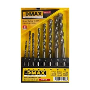 Matkap Uç Seti 8 Parça Beton